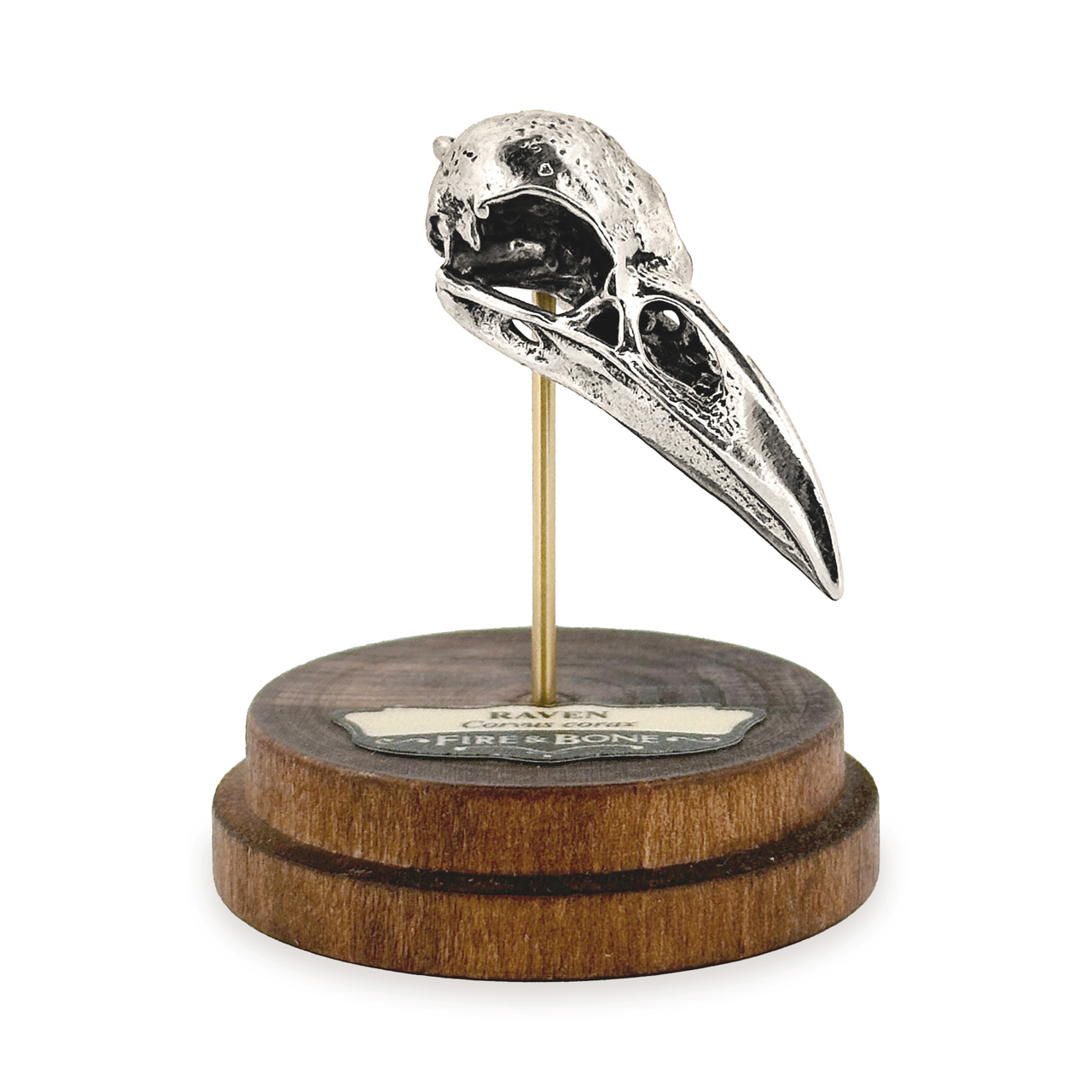 Raven: None / Sterling Silver