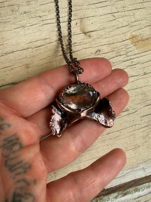 The Beaver Atlas Quartz Pendant