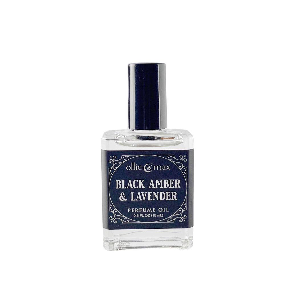 Black Amber And Lavender Vegan Perfume Oil