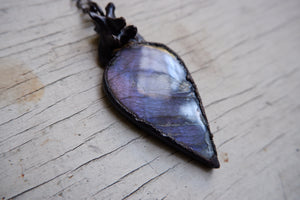 Purple Labradorite Pendant