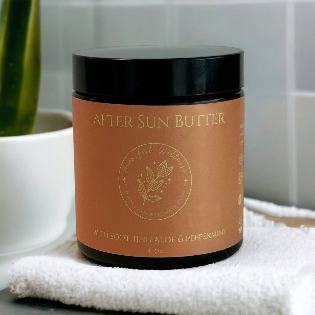 After Sun Butter with Soothing Aloe, Peppermint and Tea Tree