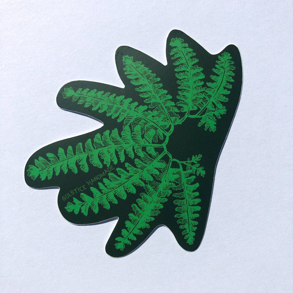Maidenhair Fern Sticker