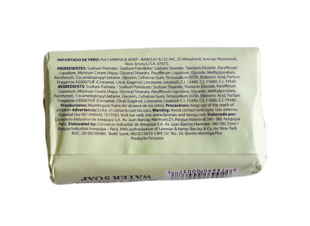 Murray and Lanman Florida Water Bar Soap