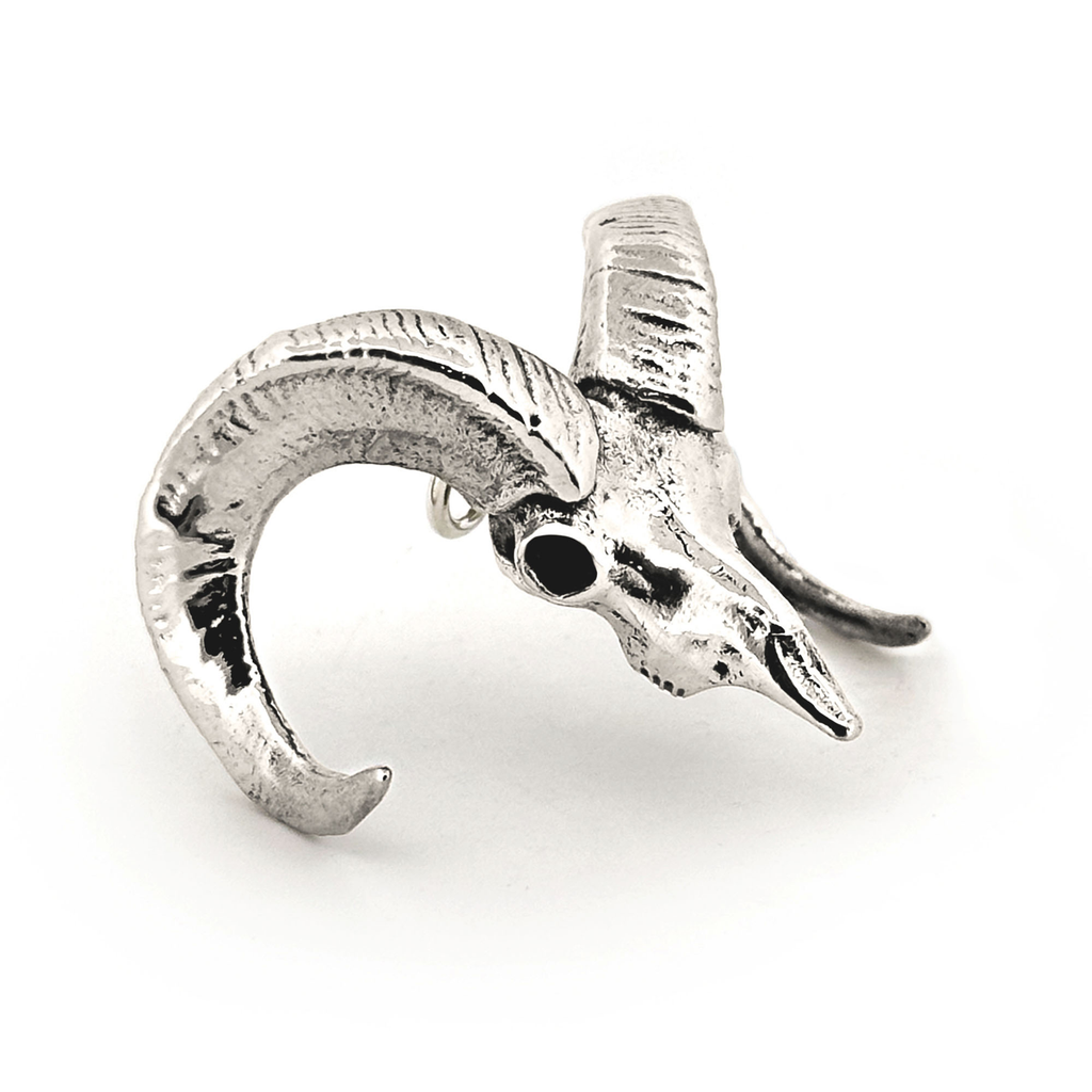 Bighorn Sheep: None / Sterling Silver