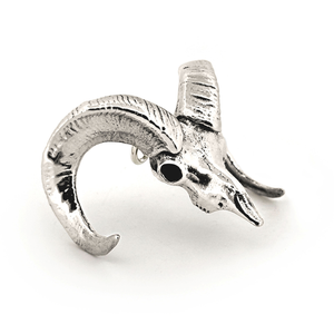 Bighorn Sheep: None / Sterling Silver