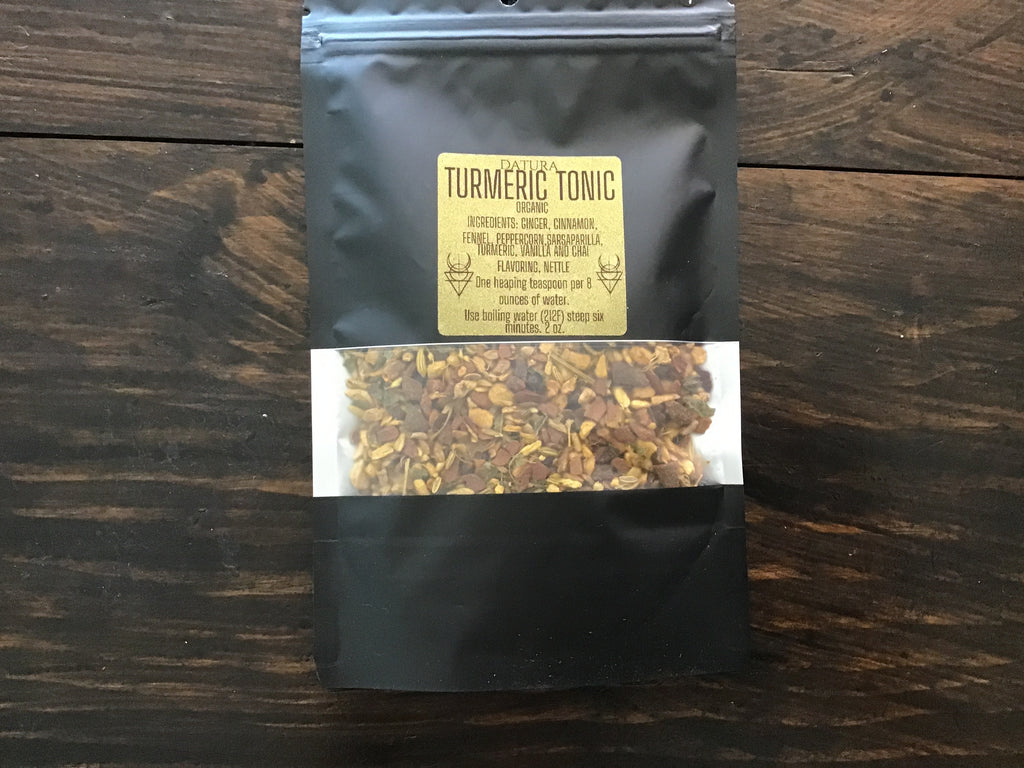 Turmeric Tonic, Organic Tea 2oz bag