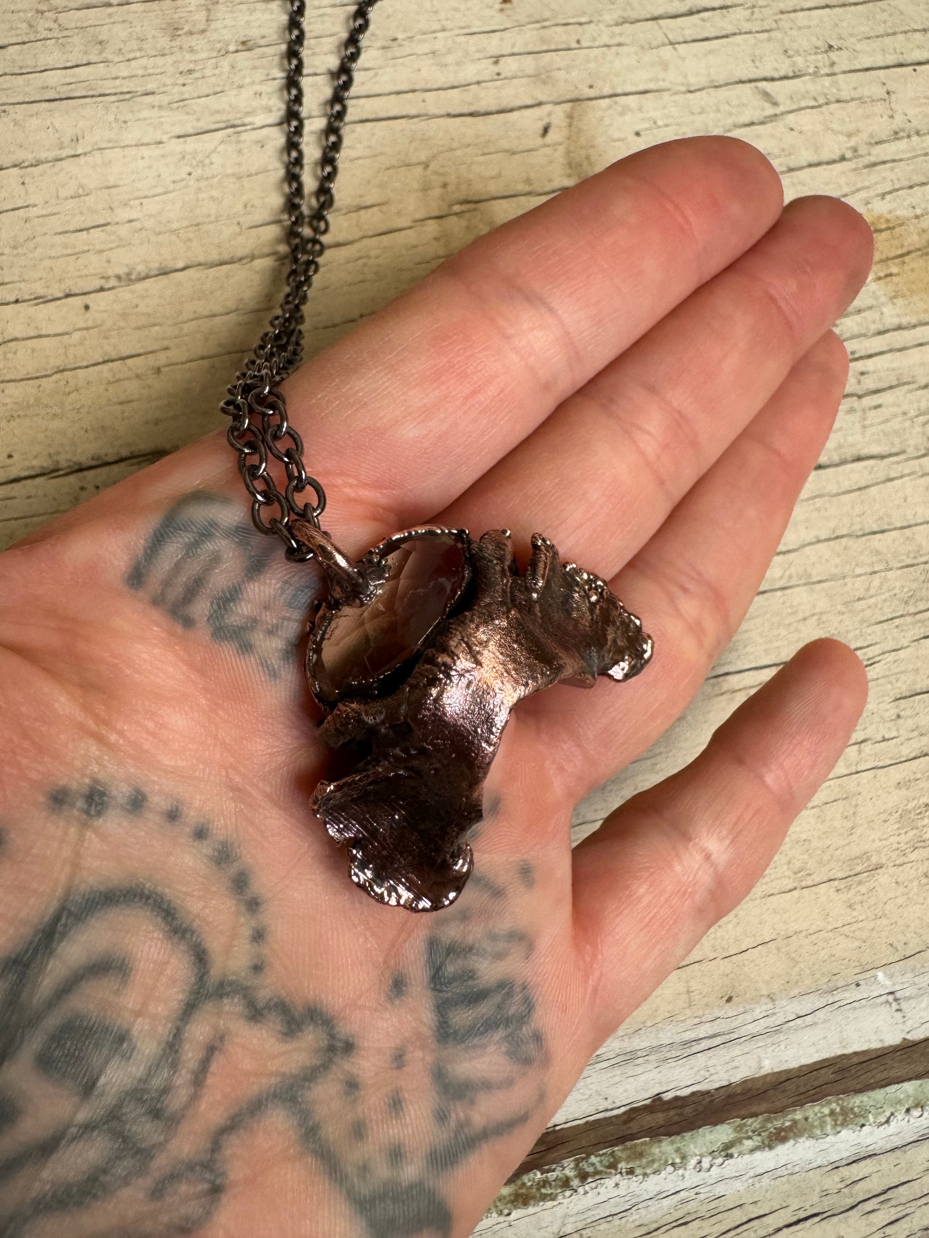 The Beaver Atlas Quartz Pendant