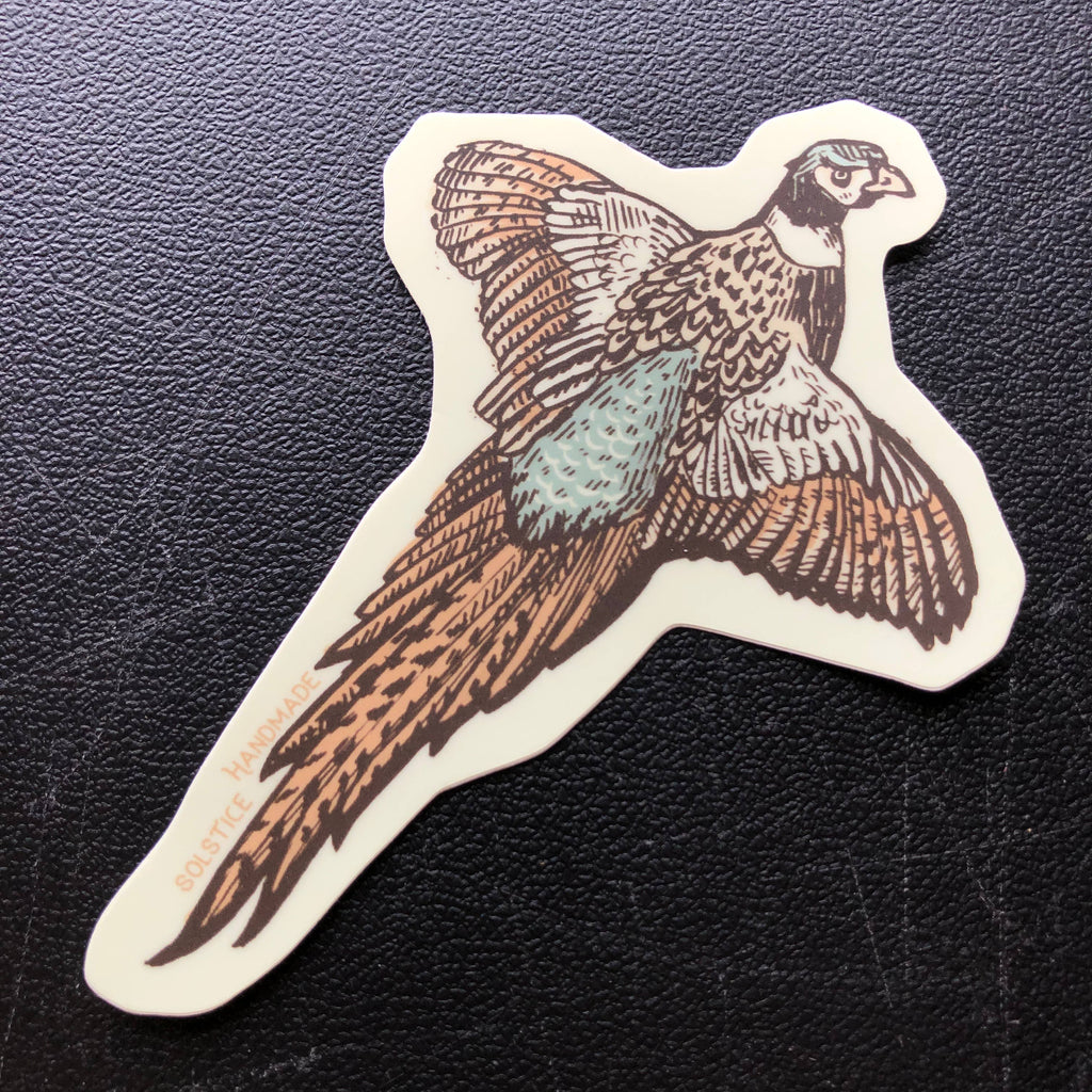 Pheasant Sticker