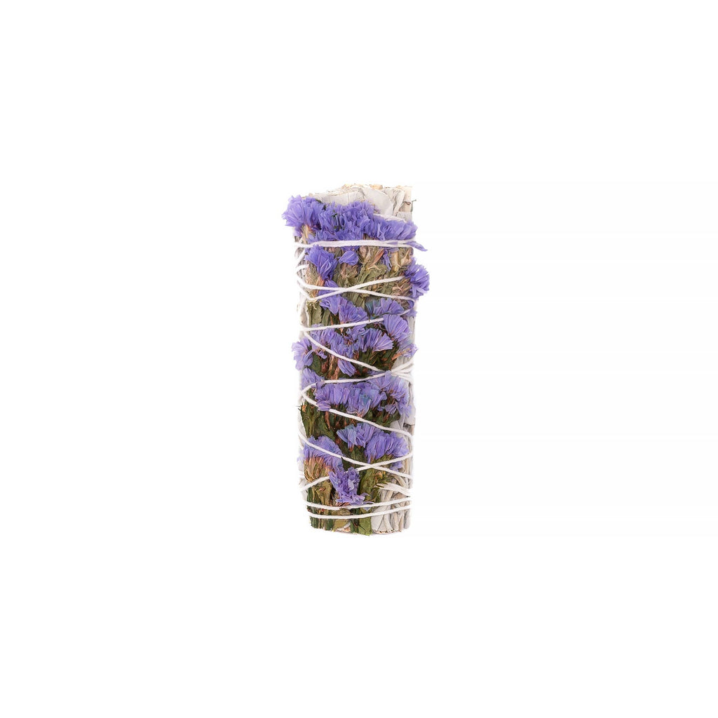 Lilac Statice, Sinuata, Floral Sage Wand