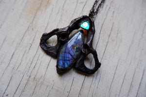 Purple Labradorite Pendant