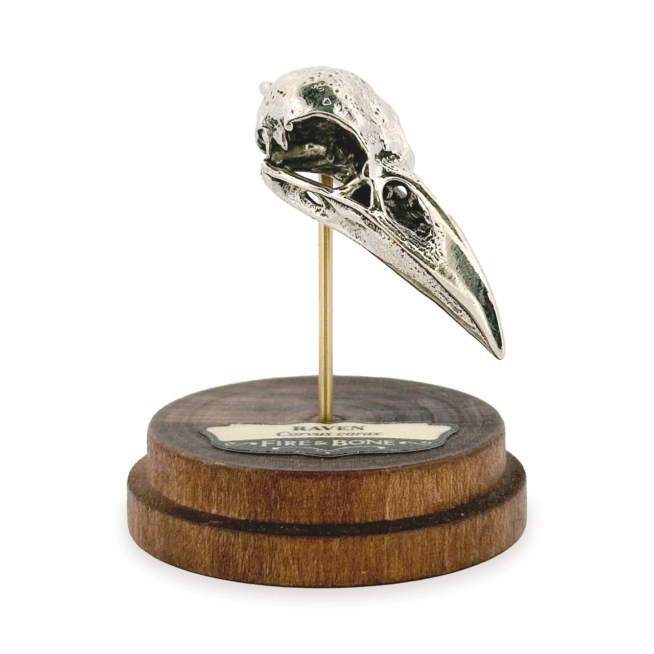Raven: None / Sterling Silver