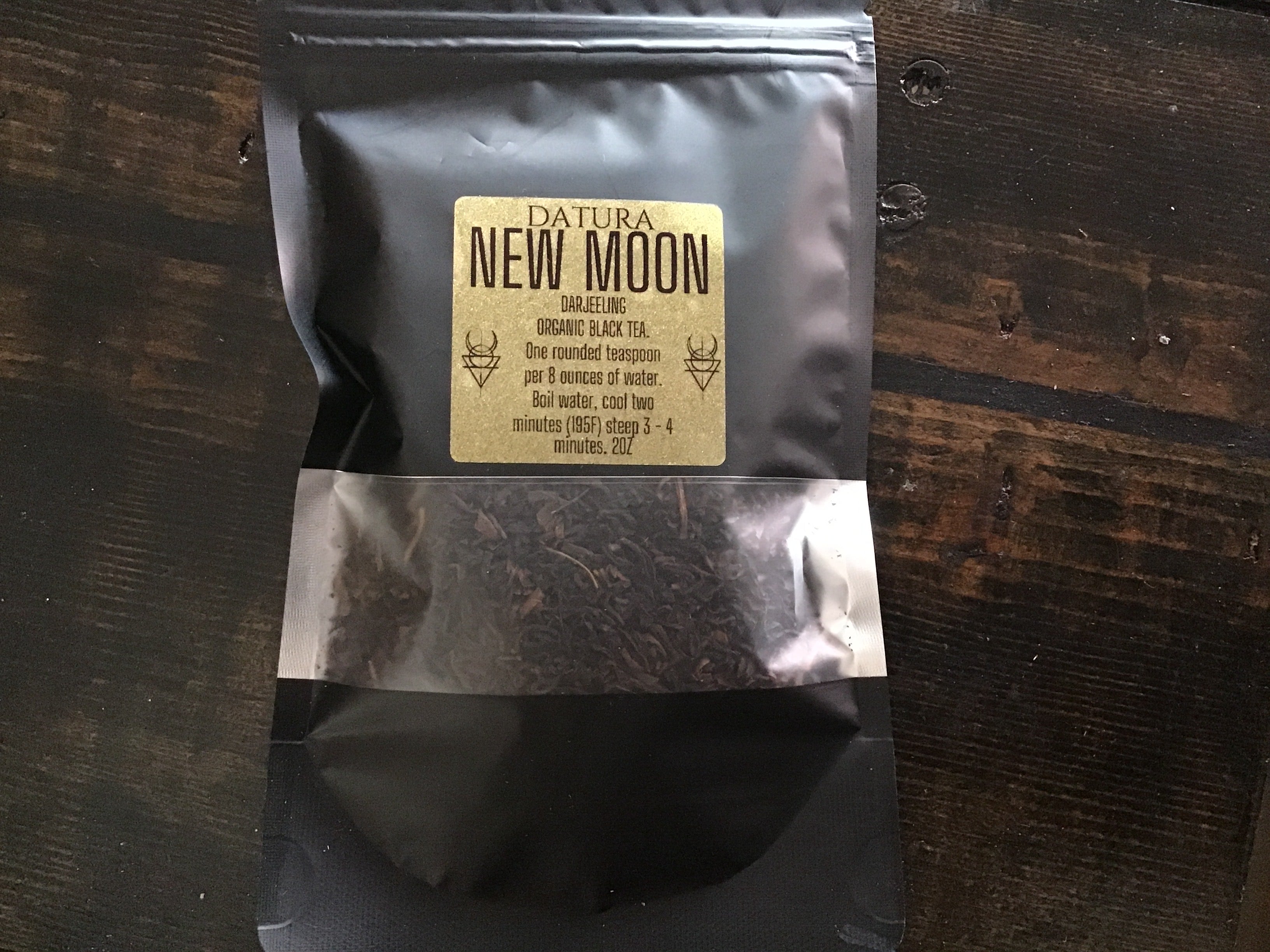 New Moon Darjeeling 2 oz bag