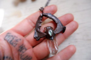 Skunk Jaw Pendant