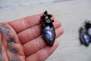 Purple Labradorite Pendant