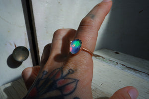 Angel Aura Opal Ring