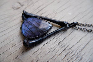 Purple Labradorite Pendant