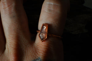 Sunstone Ring -Size 8