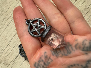 Ambofile Quartz Pentacle Pendant