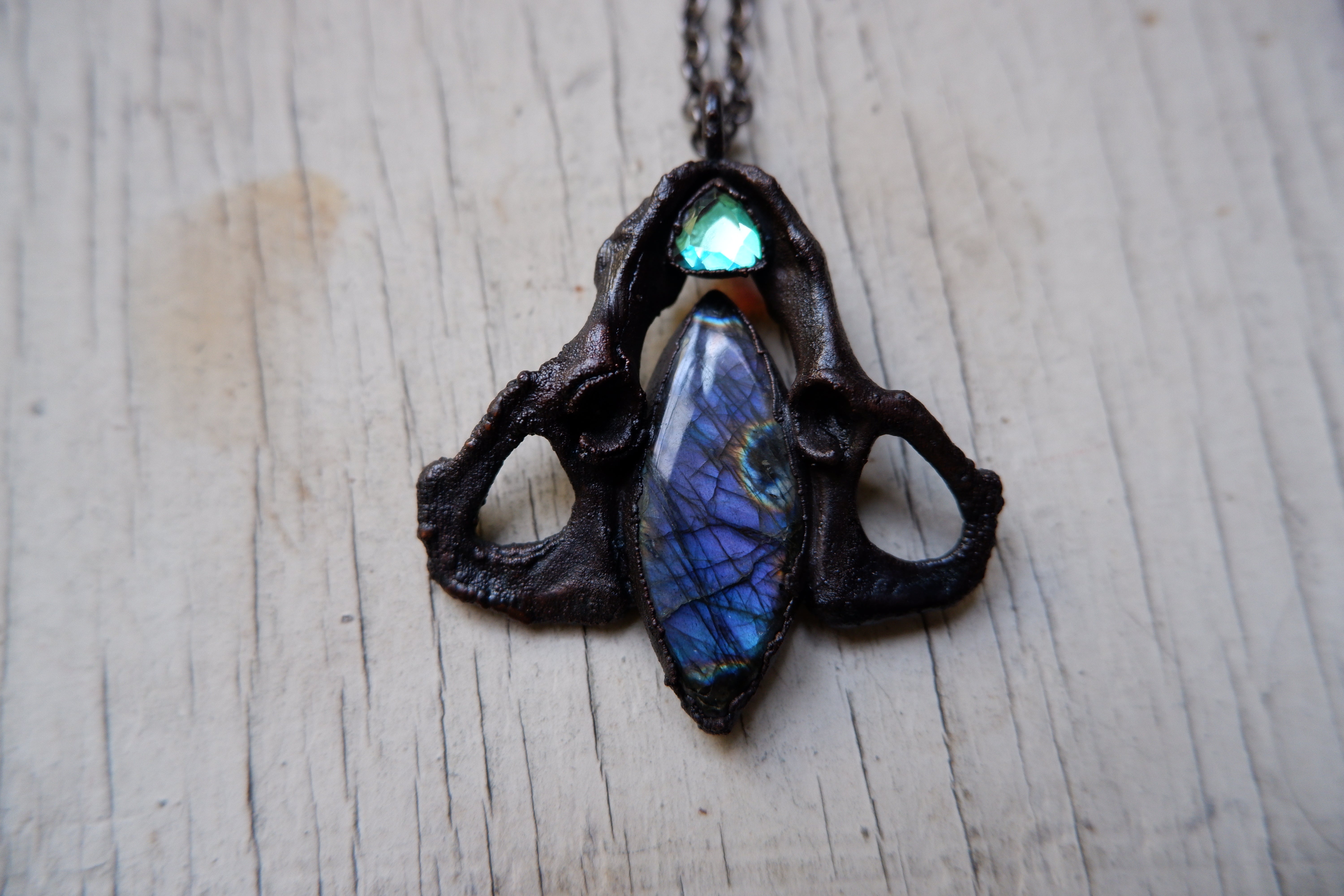 Purple Labradorite Pendant