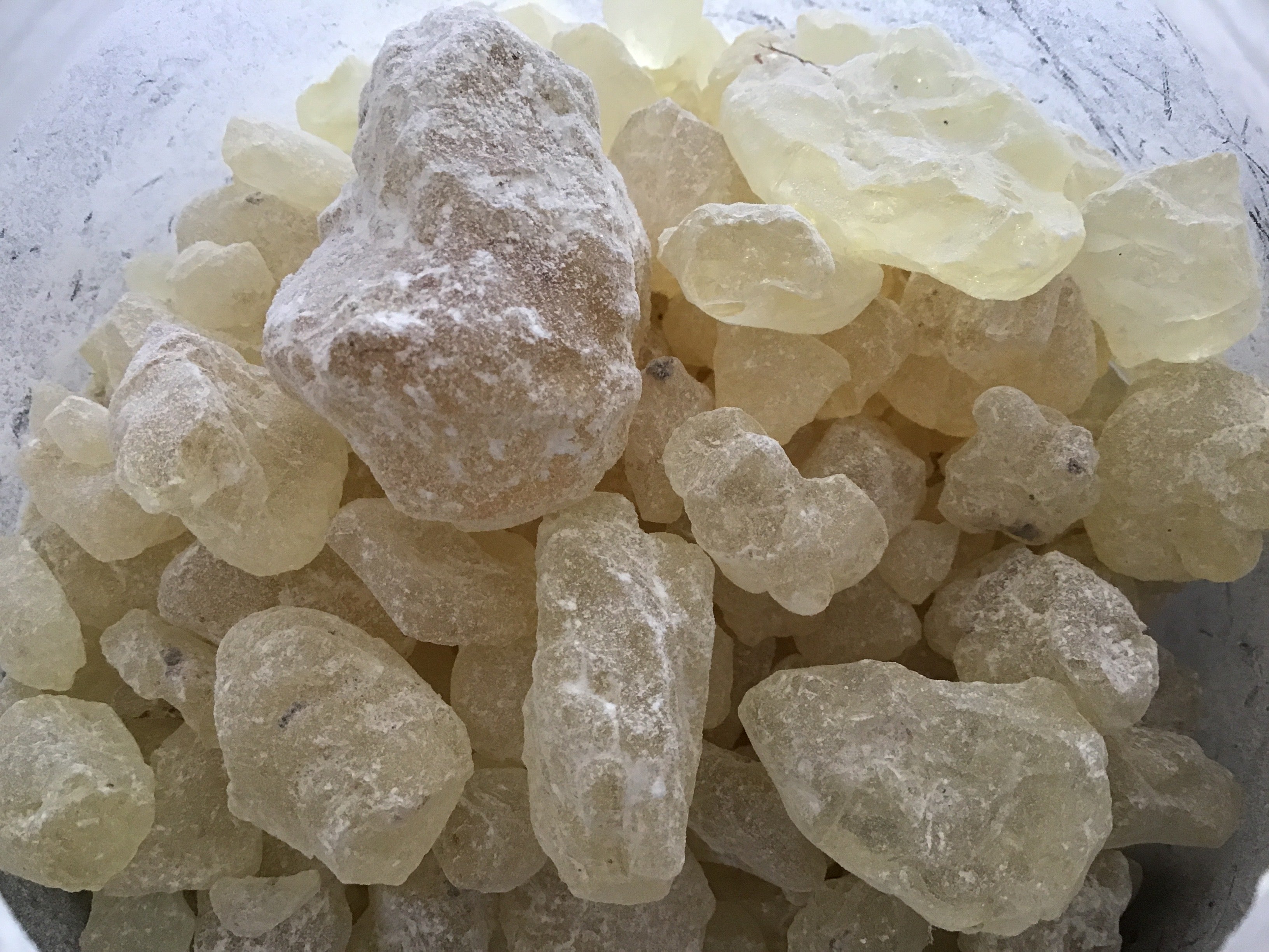 White Copal Resin