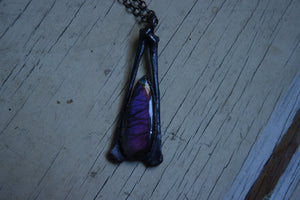 Purple Labradorite Pendant