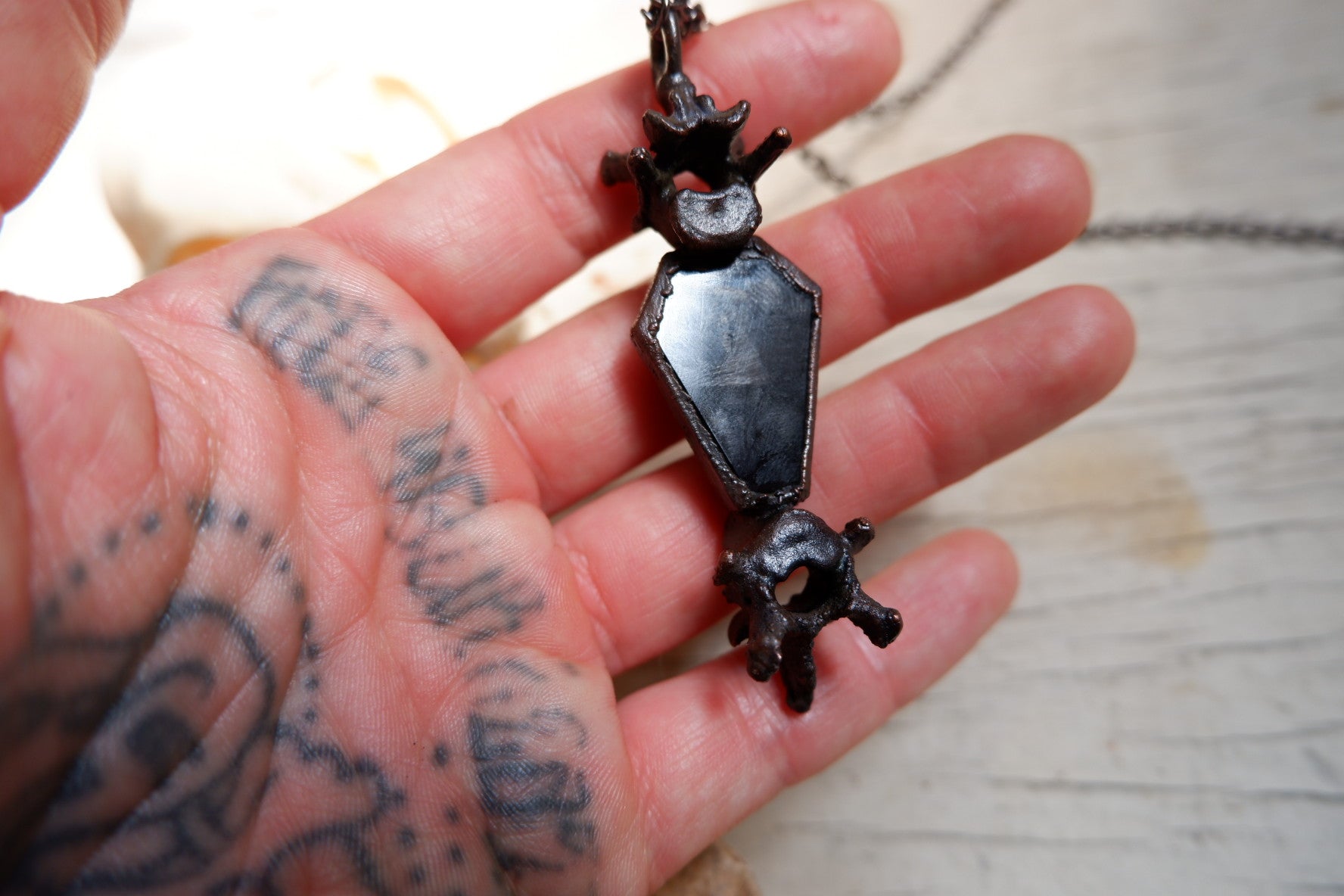 Coffin Bones Pendant