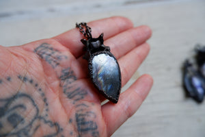 Purple Labradorite Pendant