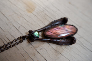 Purple Labradorite Pendant