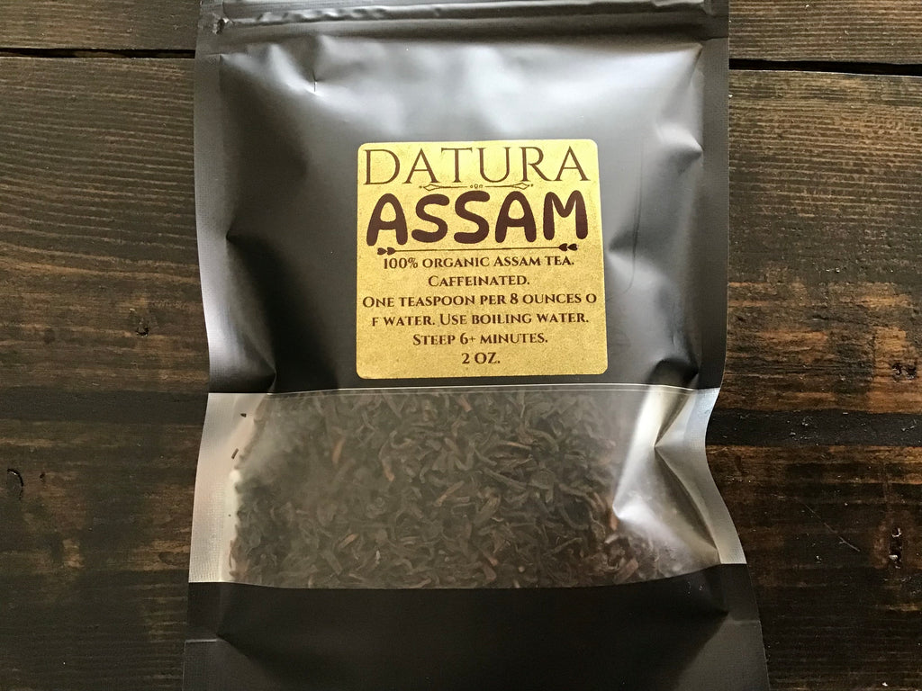 Assam, Organic Black Tea 2oz bag