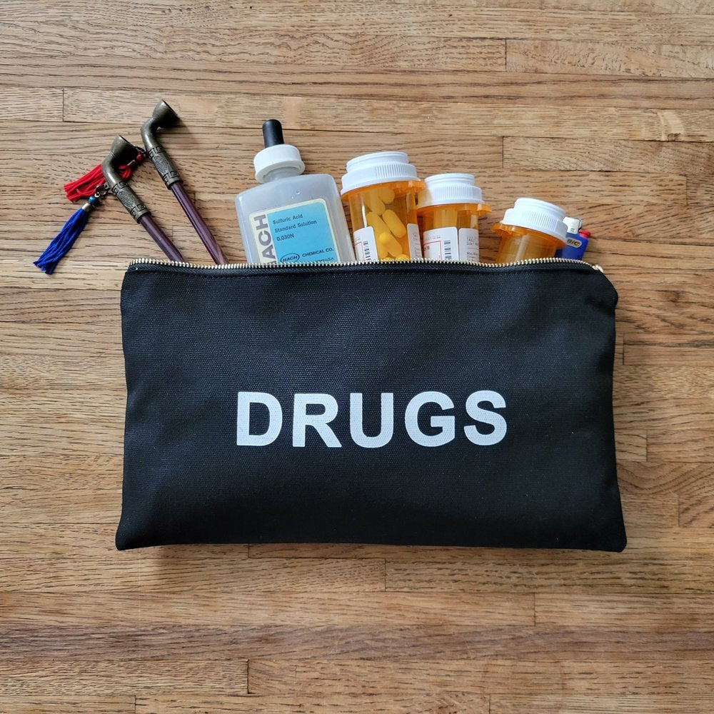 DRUGS TOILETRY BAG