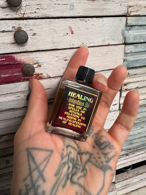 Healing Ritual Intention Oil