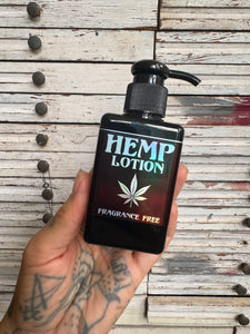 Hemp Lotion - Fragrance Free