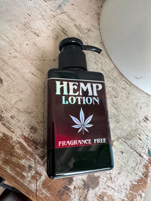 Hemp Lotion - Fragrance Free