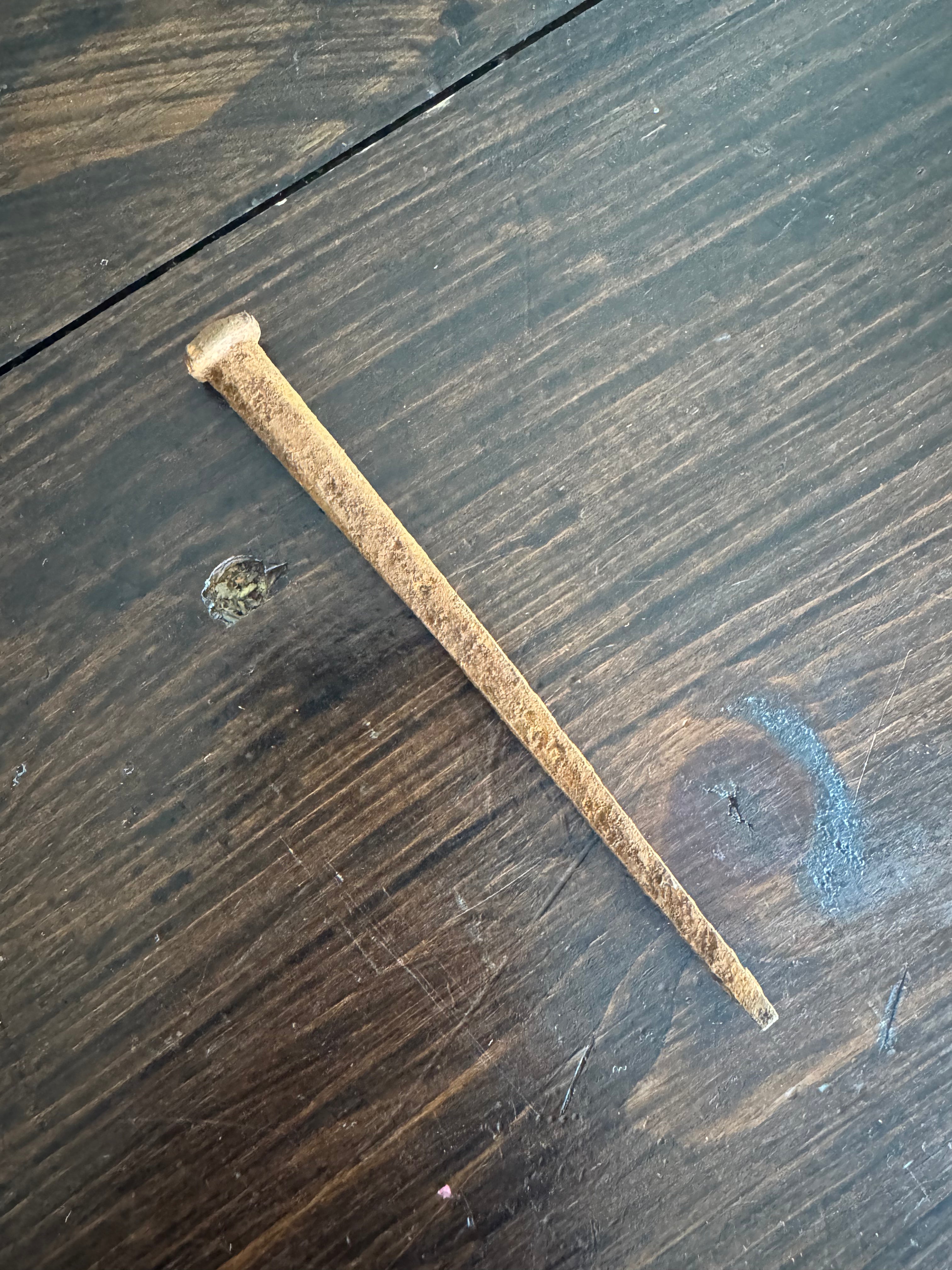 4” Iron Coffin Nail