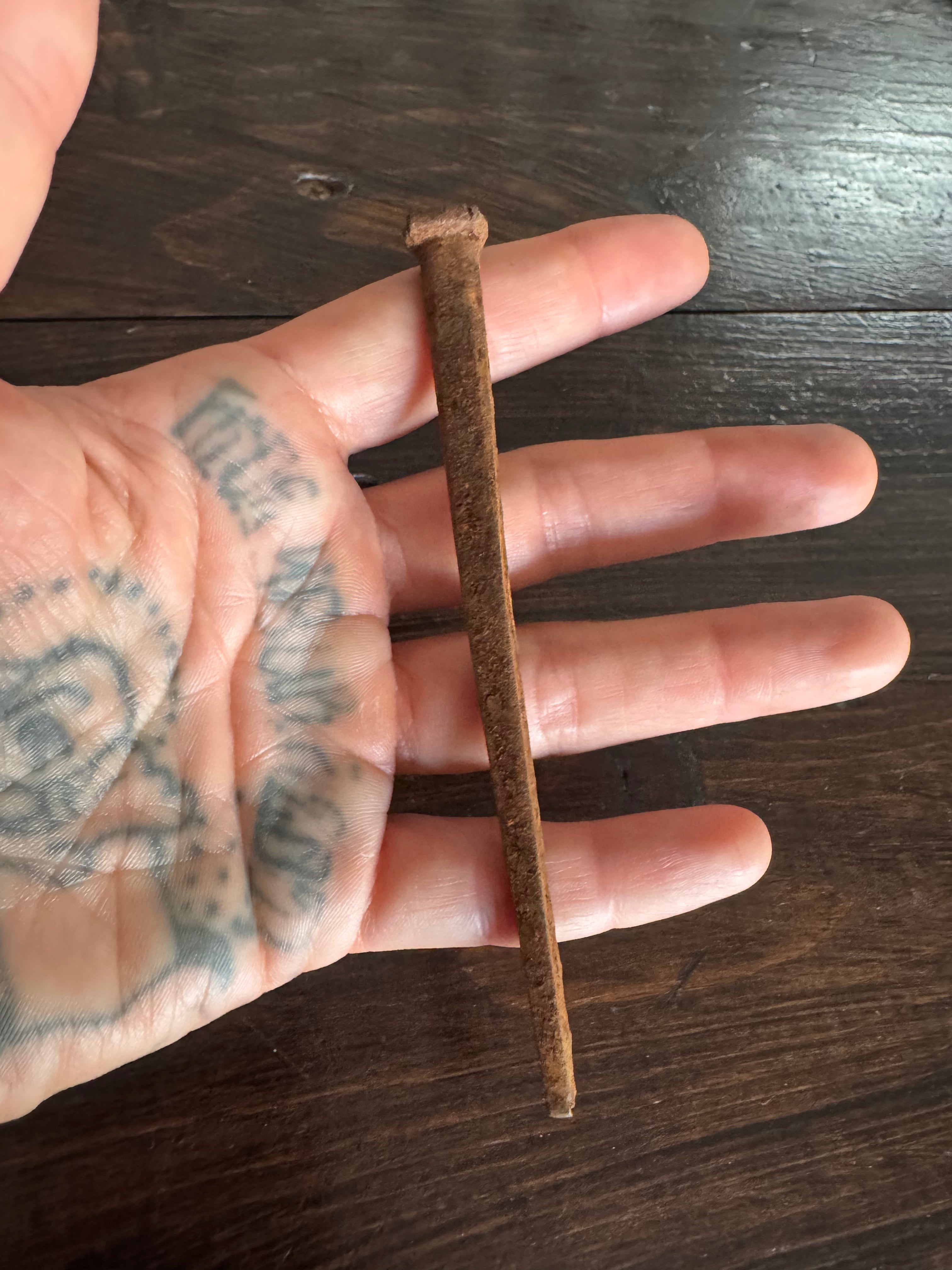 4” Iron Coffin Nail