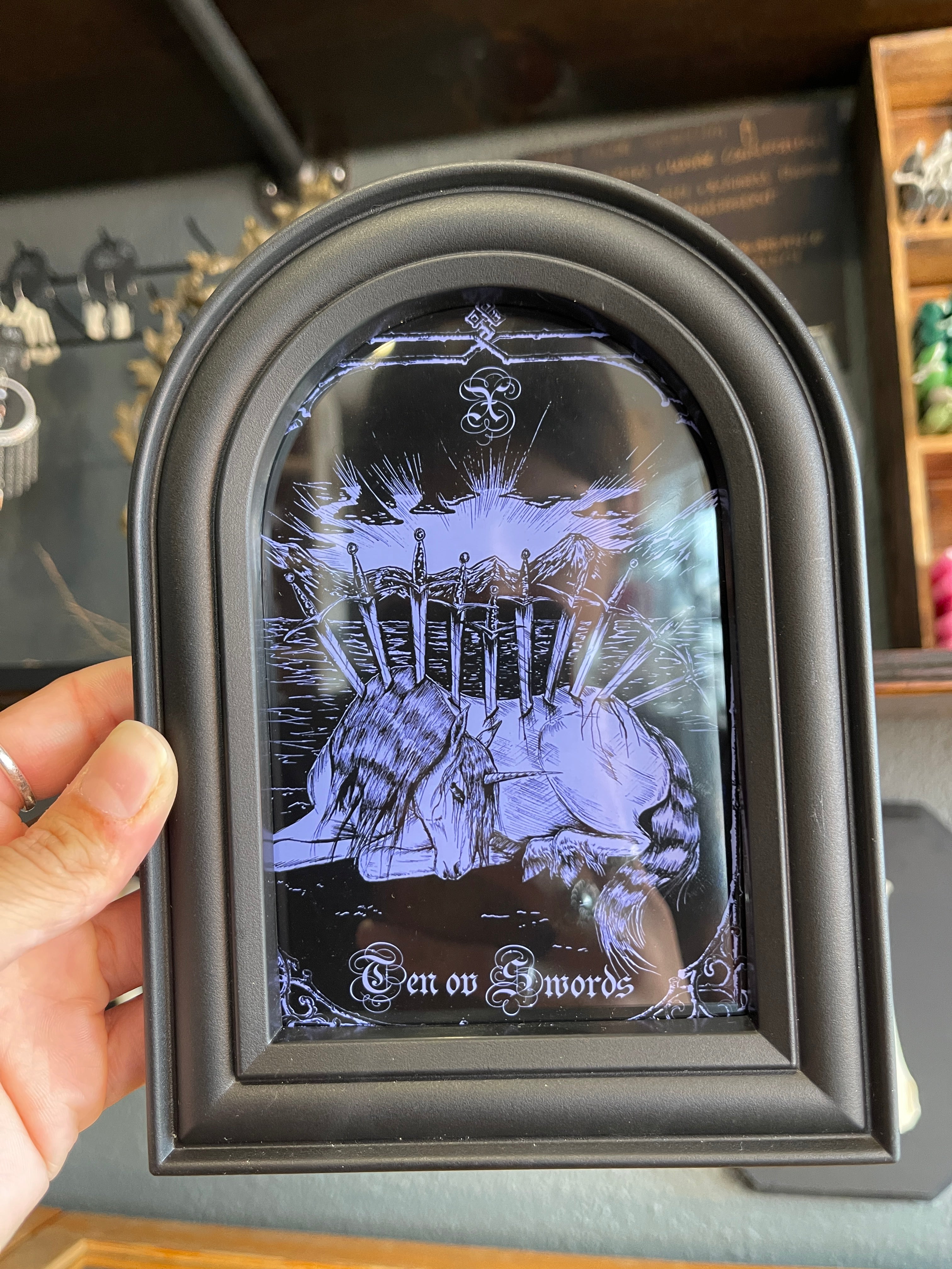 Forest Phanthom Art Ten of Swords