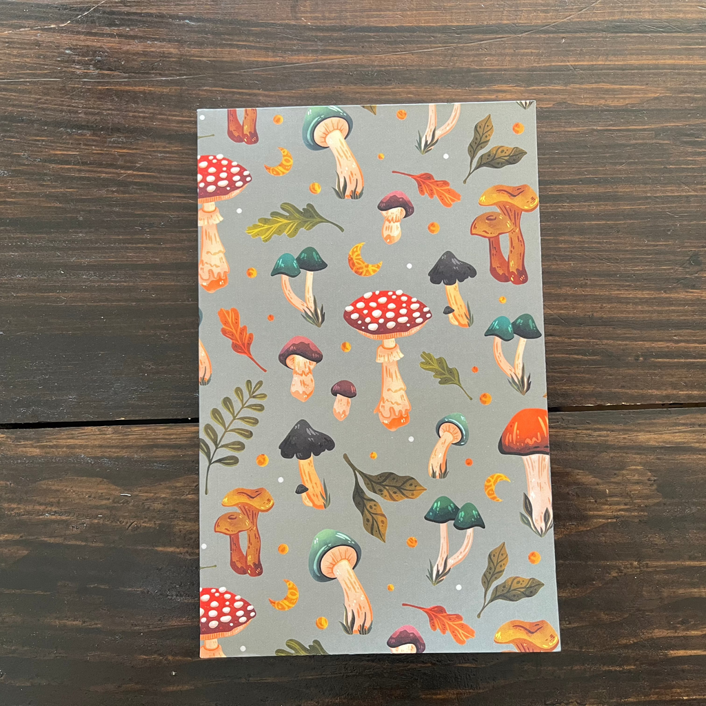 Mushroom Garden Classic Layflat Journal Notebook