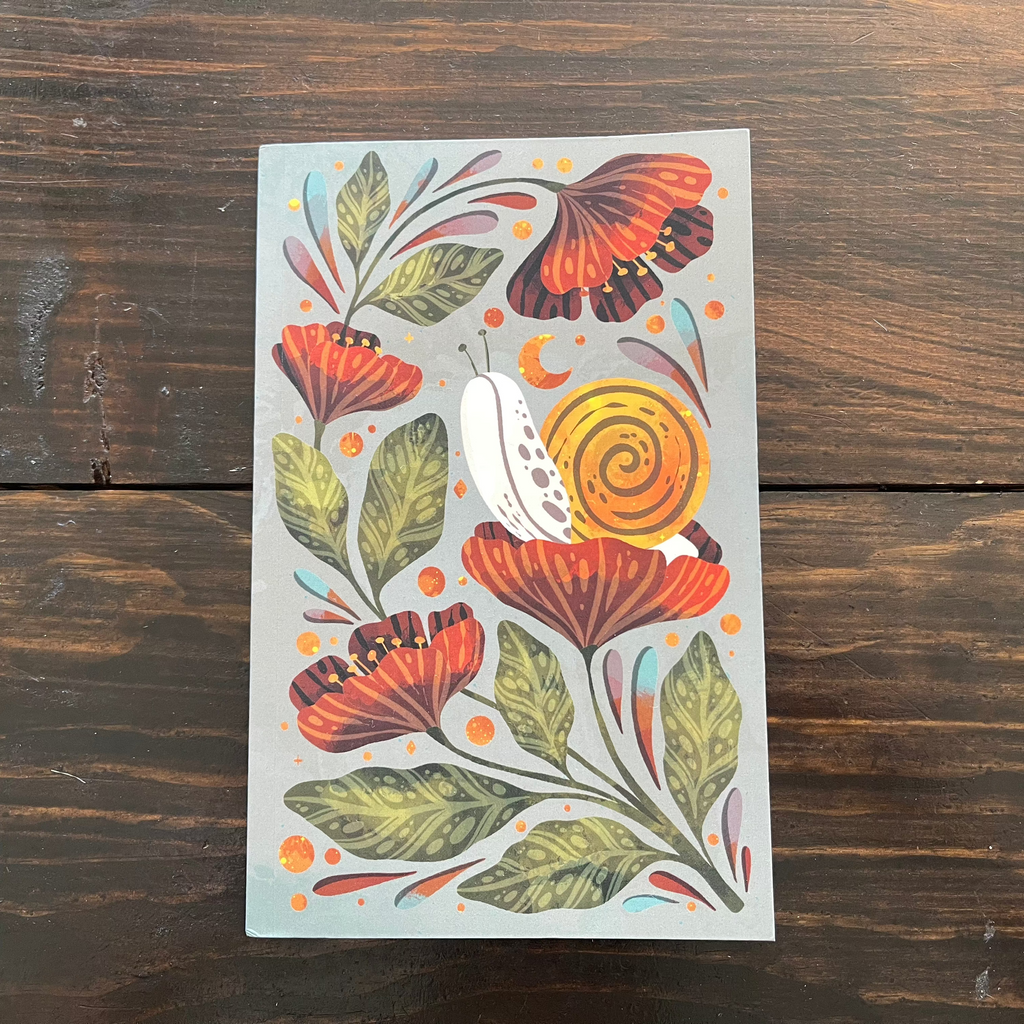 Moonlight Snail Classic Layflat Journal Notebook