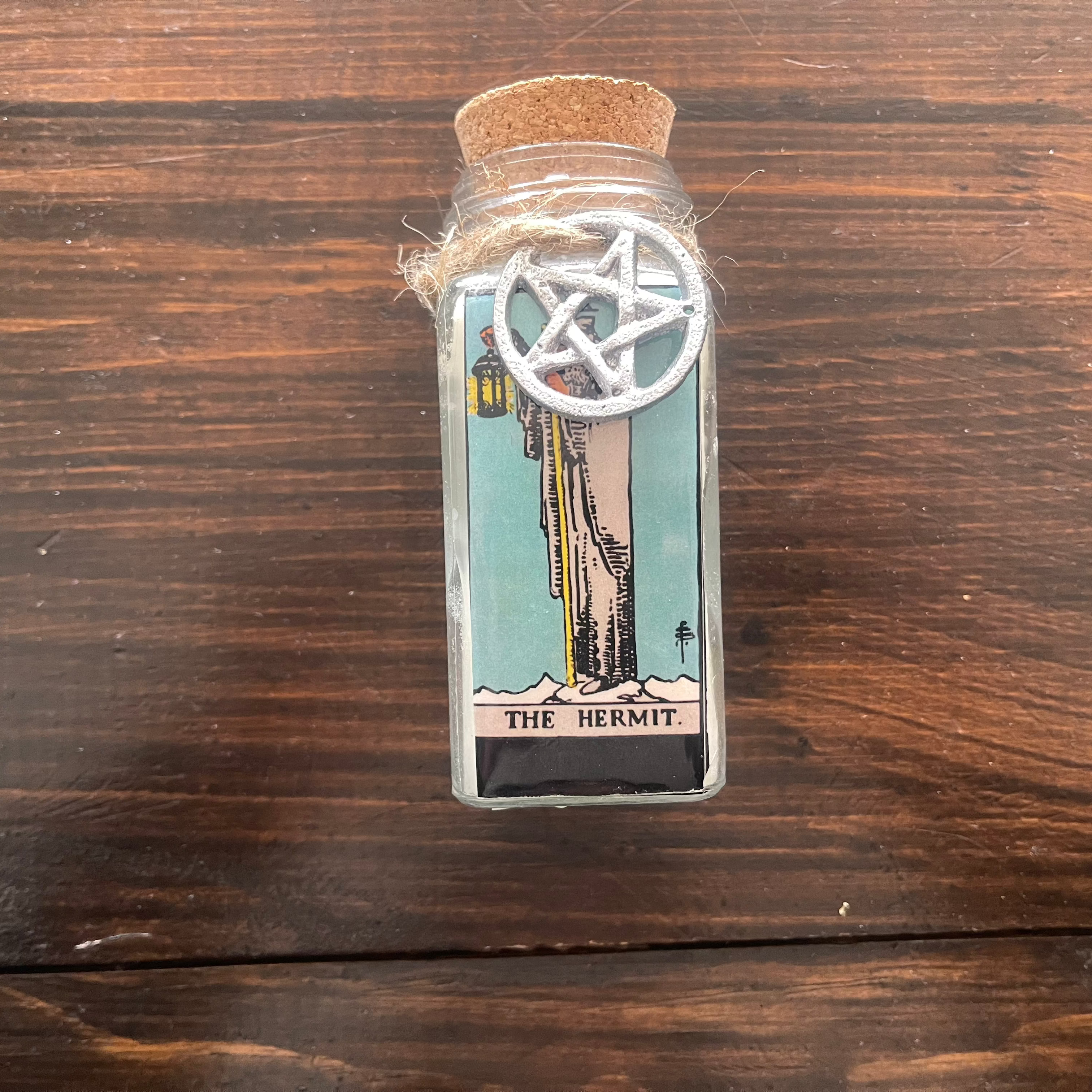 Tarot Candle: The Hermit