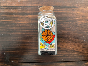 Tarot Candle: Wheel of Fortune