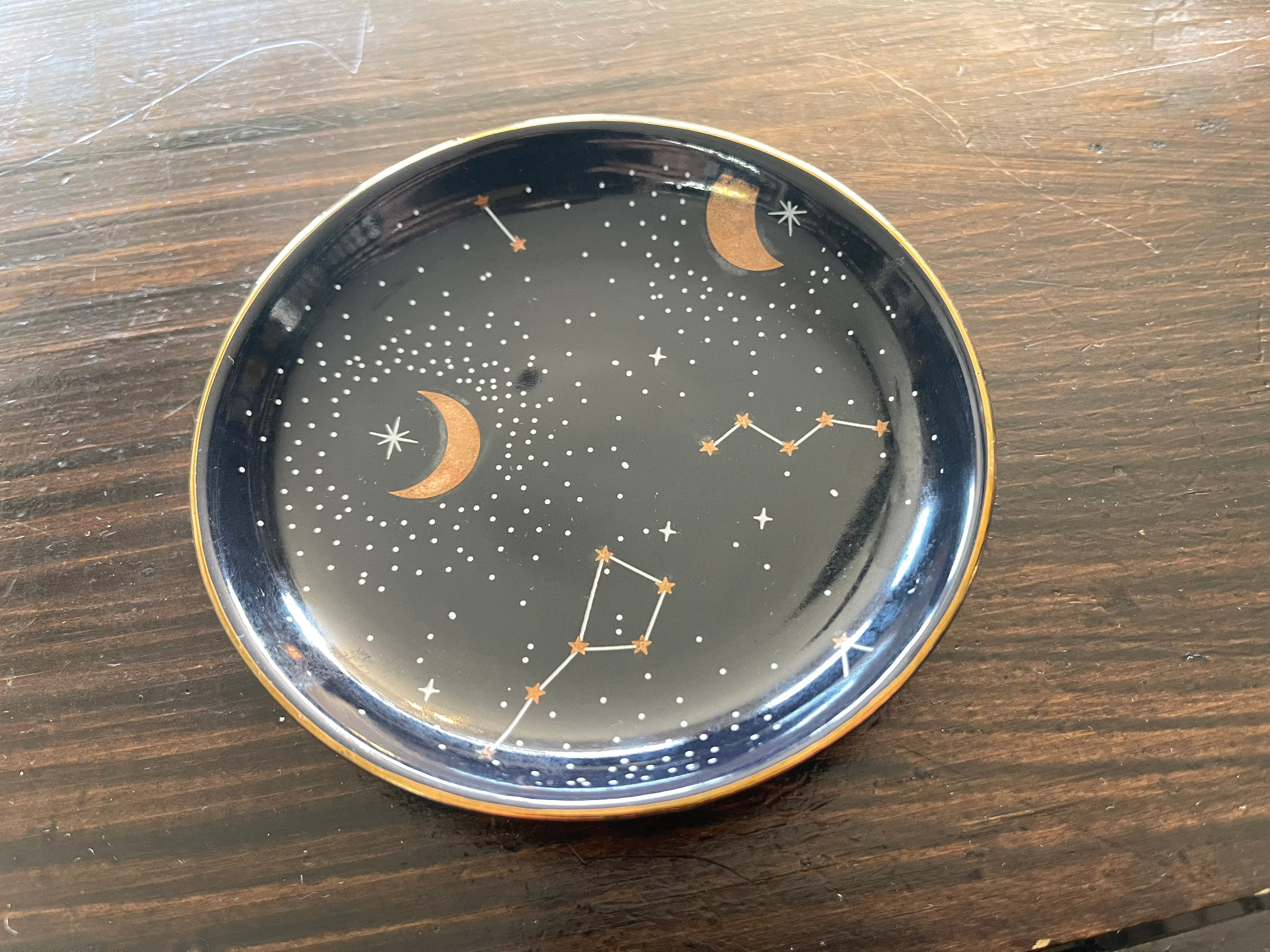 Purple Star Sign Trinket Dish