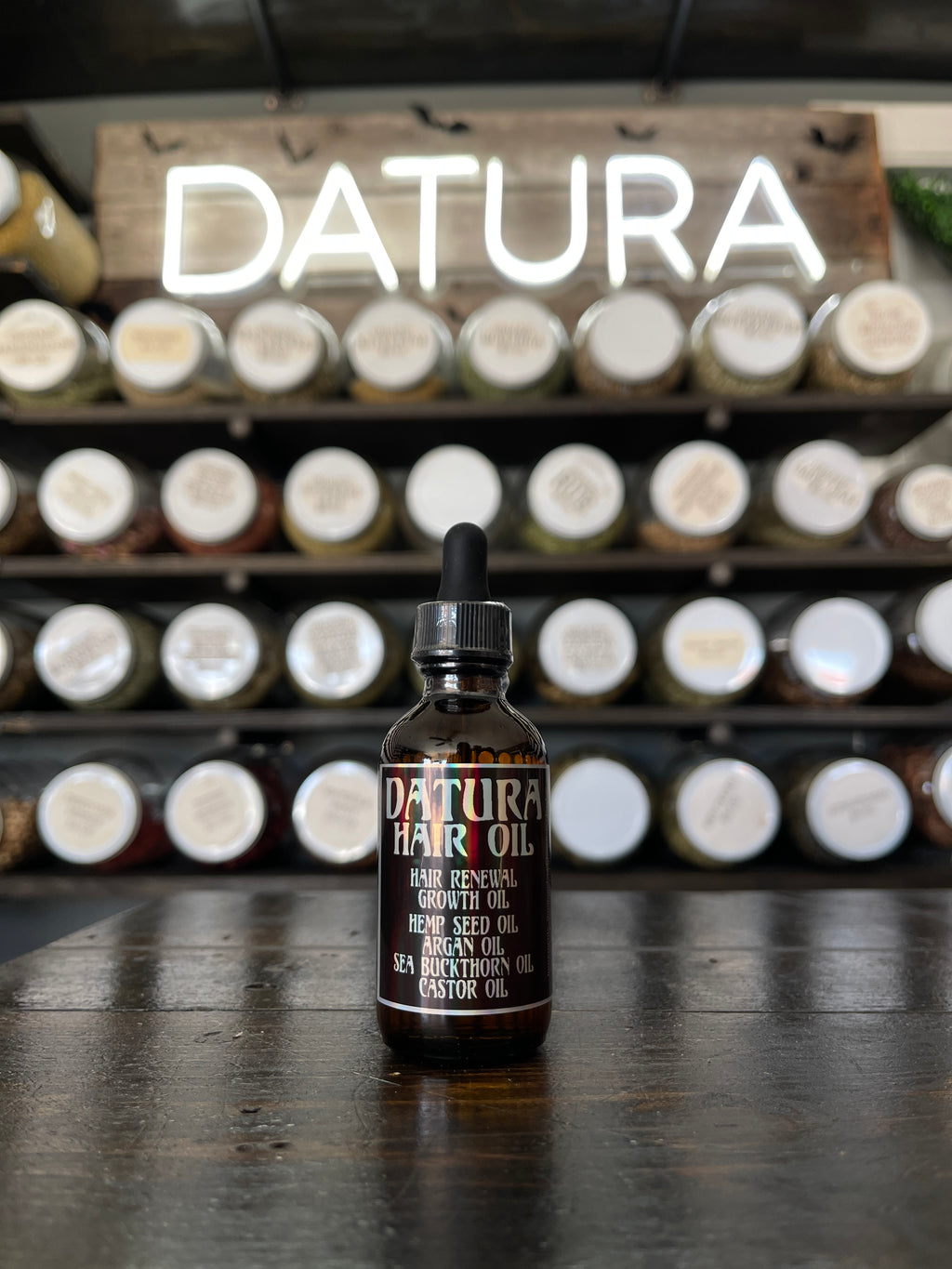 Hair Renewal Growth Oil, Hemp Seed & Argan Oil 2oz