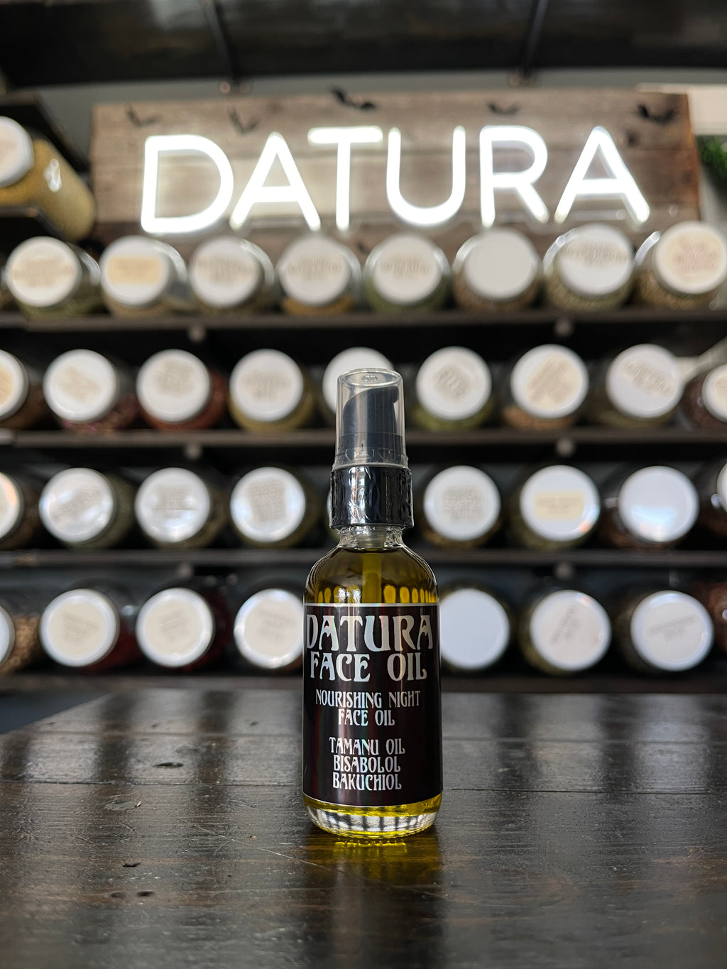 Nourishing Night Face Oil, Bisabolol & Bakuchiol 2oz