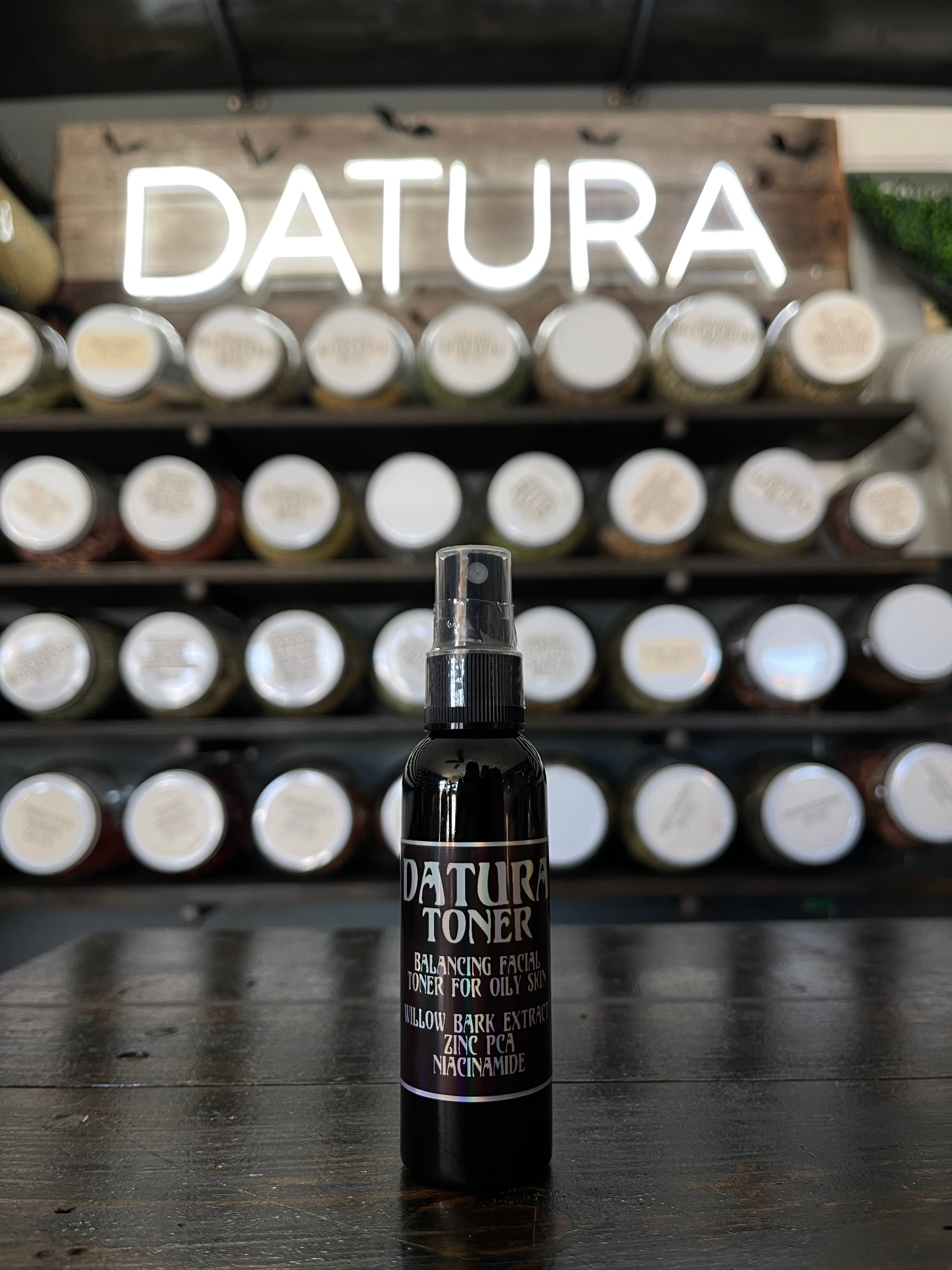 Balancing Facial Toner for Oily Skin, Willow Bark Extract & Zinc PCA 2oz