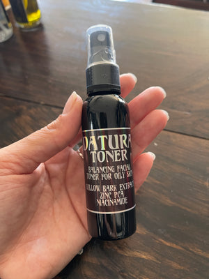 Balancing Facial Toner for Oily Skin, Willow Bark Extract & Zinc PCA 2oz