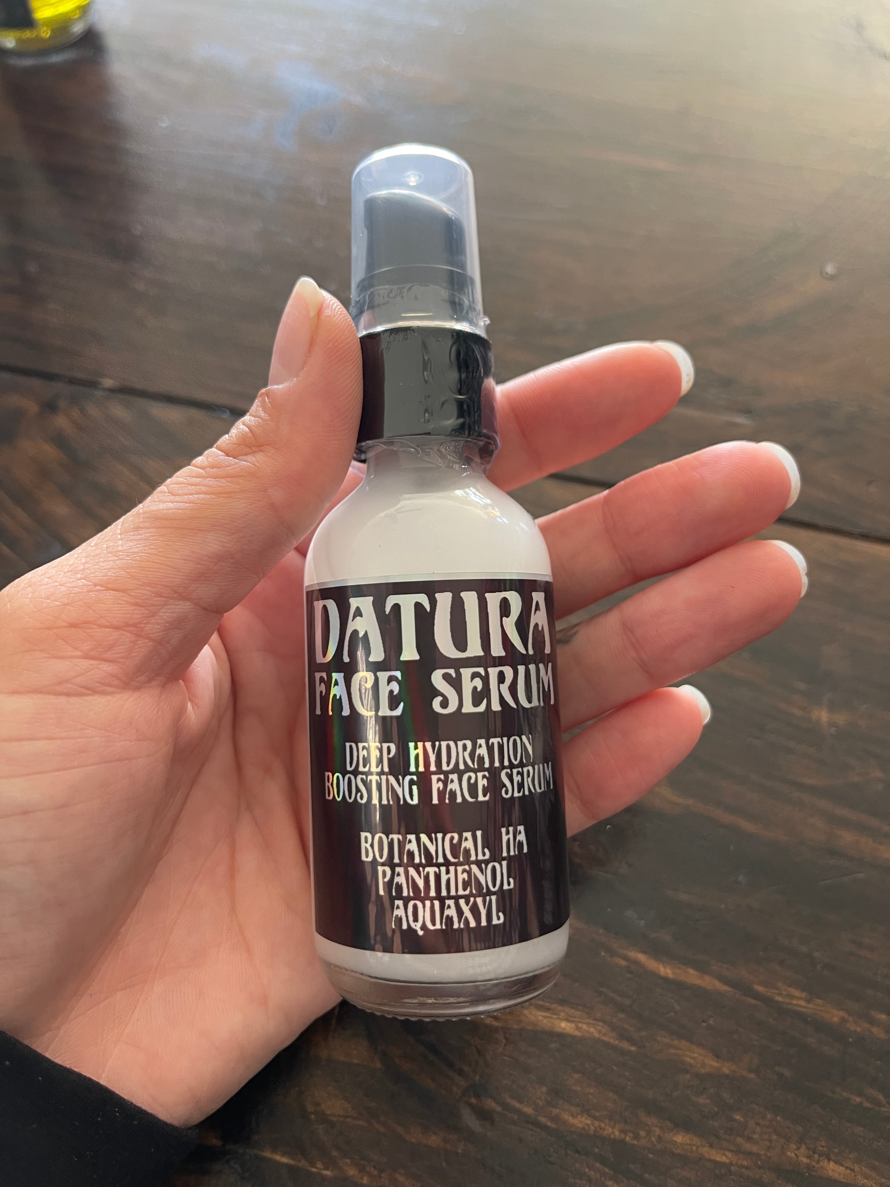 Deep Hydration Boosting Face Serum, Botanical HA & Panthenol 2oz