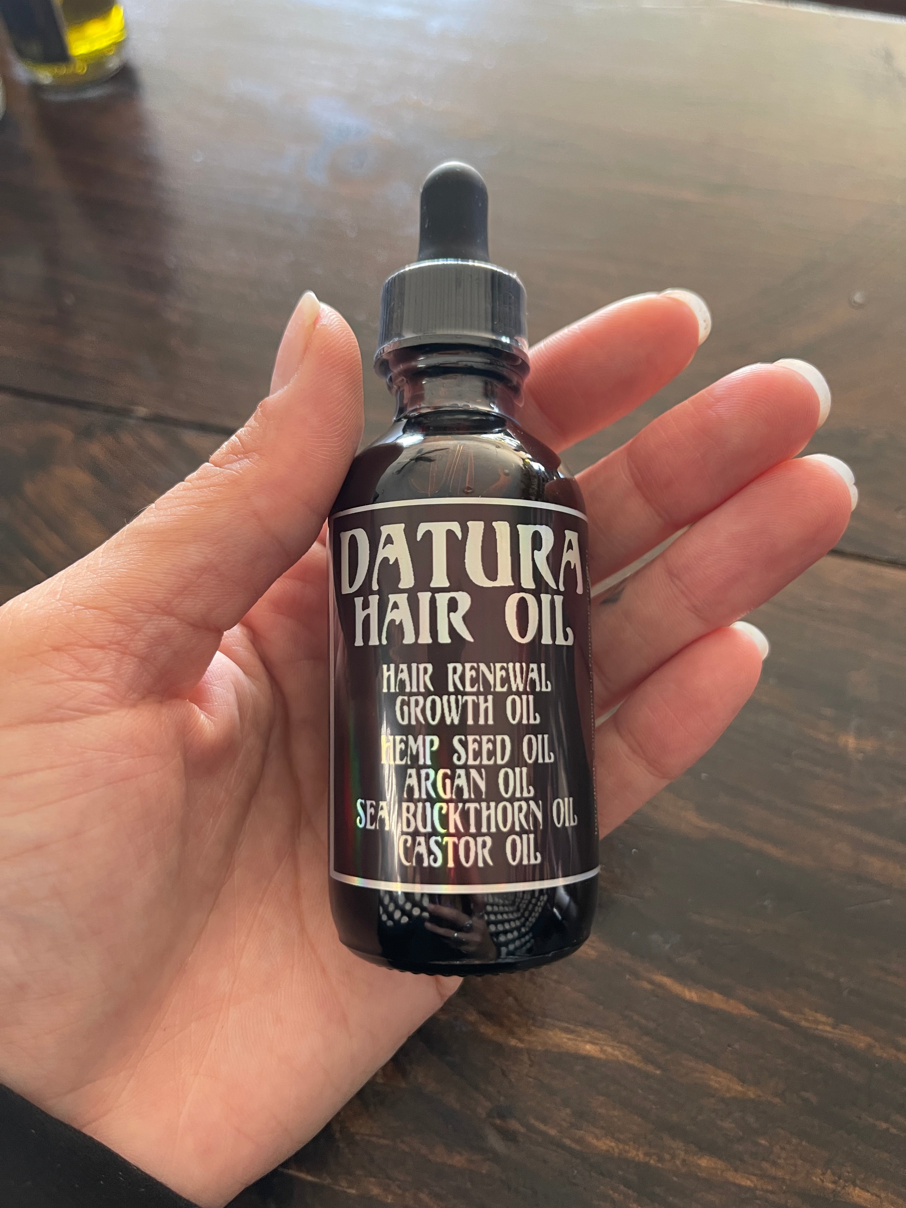 Hair Renewal Growth Oil, Hemp Seed & Argan Oil 2oz
