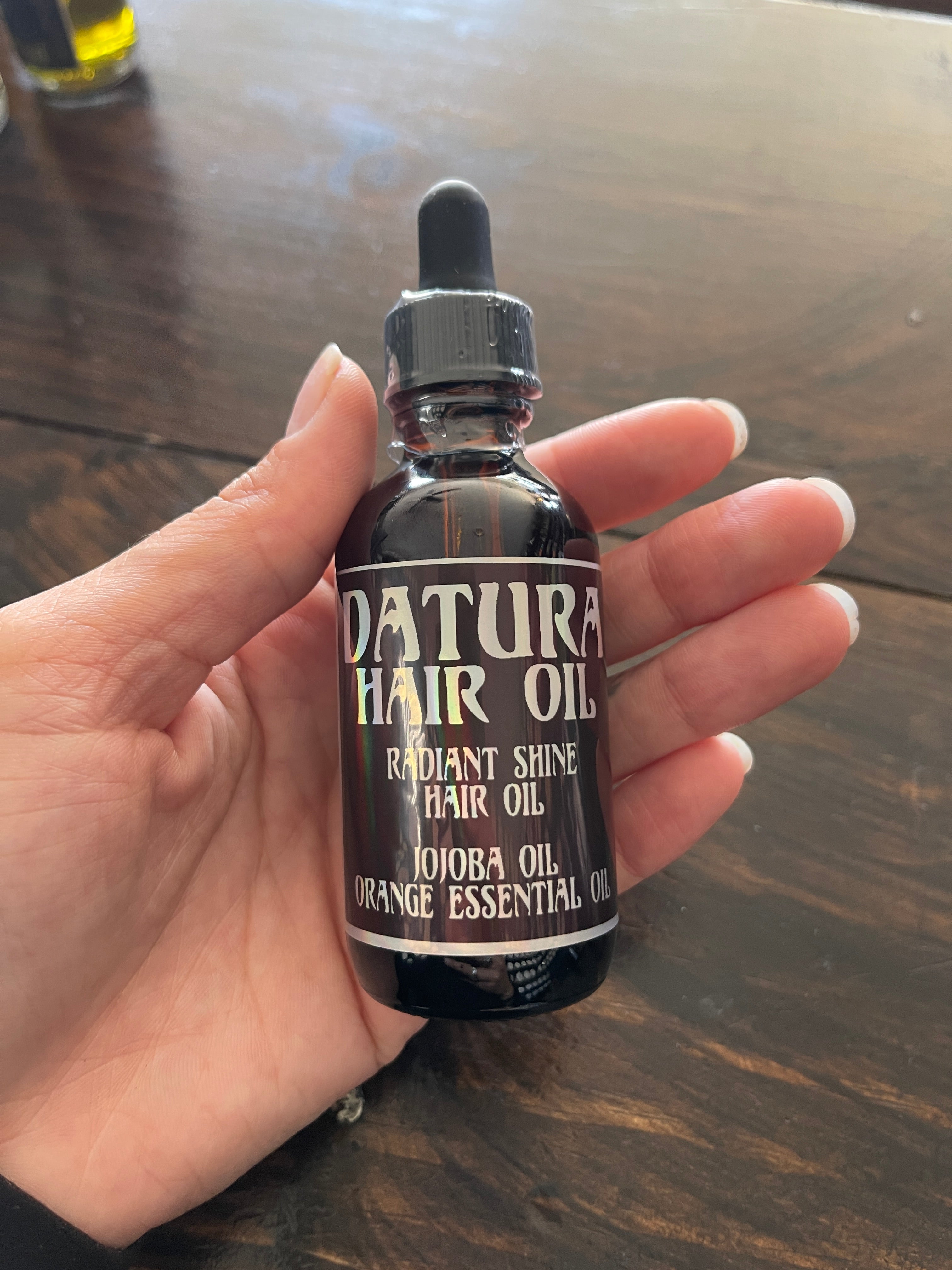 Radiant Shine Hair Oil, Jojoba Oil & Orange 2oz