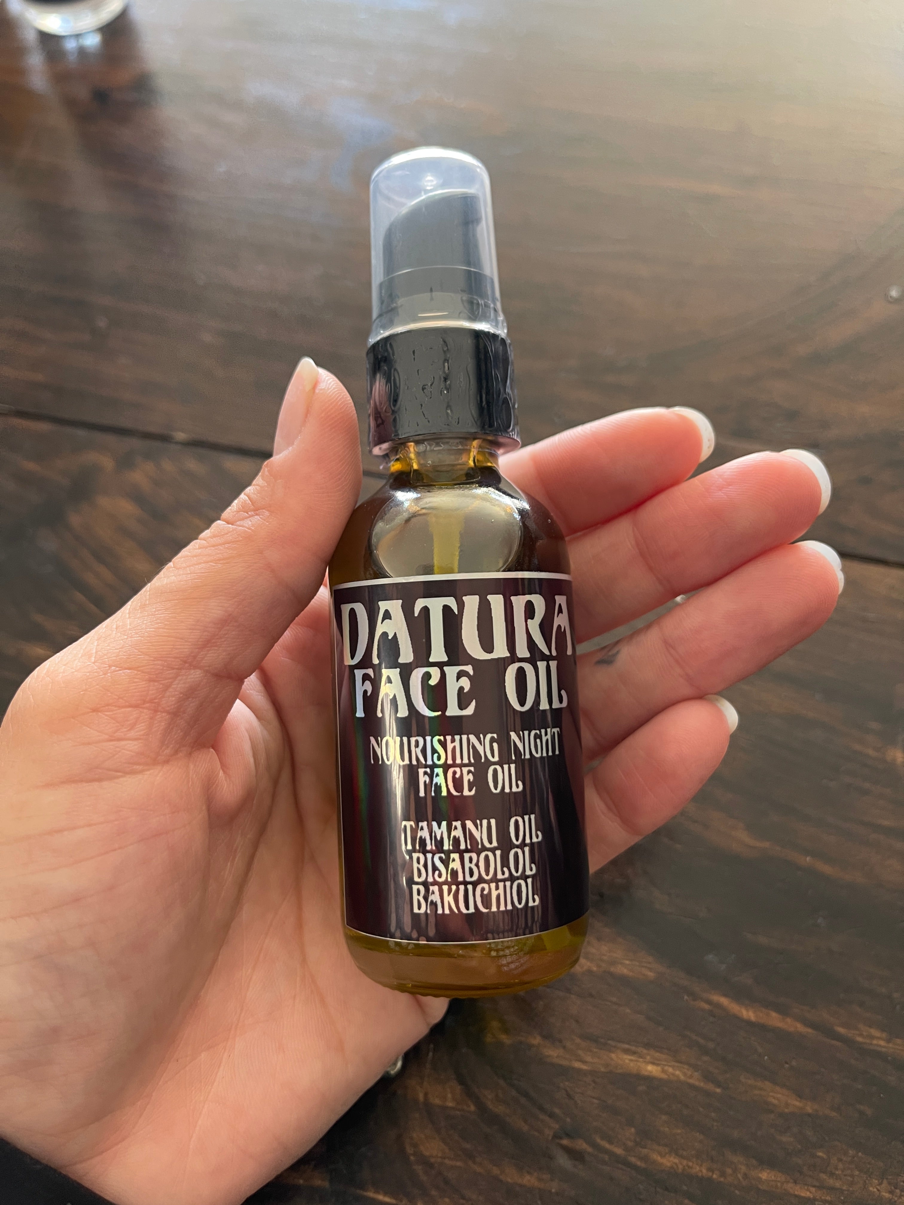 Nourishing Night Face Oil, Bisabolol & Bakuchiol 2oz