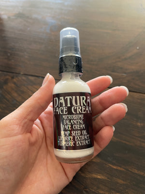 Lightweight Face Cream for Oily Skin, Niacinamide & Hemp Seed Oil 2oz